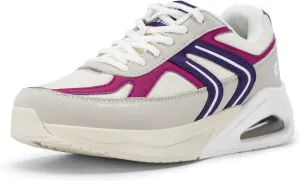 FitVille Wide Walking Shoes for Women Air Cushion Wide Width Sneakers for Flat Feet Planter Fasciitis - HeelAero V2