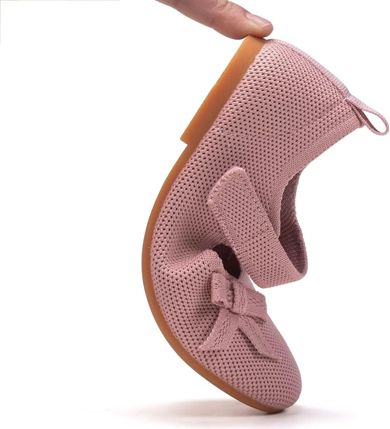 Frank Mully Girls Dress Shoes Mary Janes Girl Flats Slip on Ballet Flat Party School Shoes with Bow Toddler/Little Kid/Big Kid