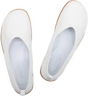 Frank Mully Womens Flat Shoes Wide Toe Box Knitted Flats Comfort Wide Width Walking Flats