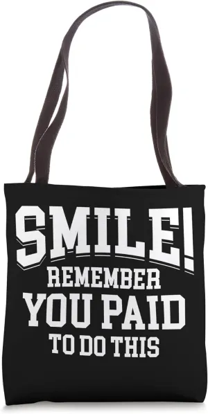 Funny Marathon Triathlon Spectator Sign Sports Lovers Outfit Tote Bag