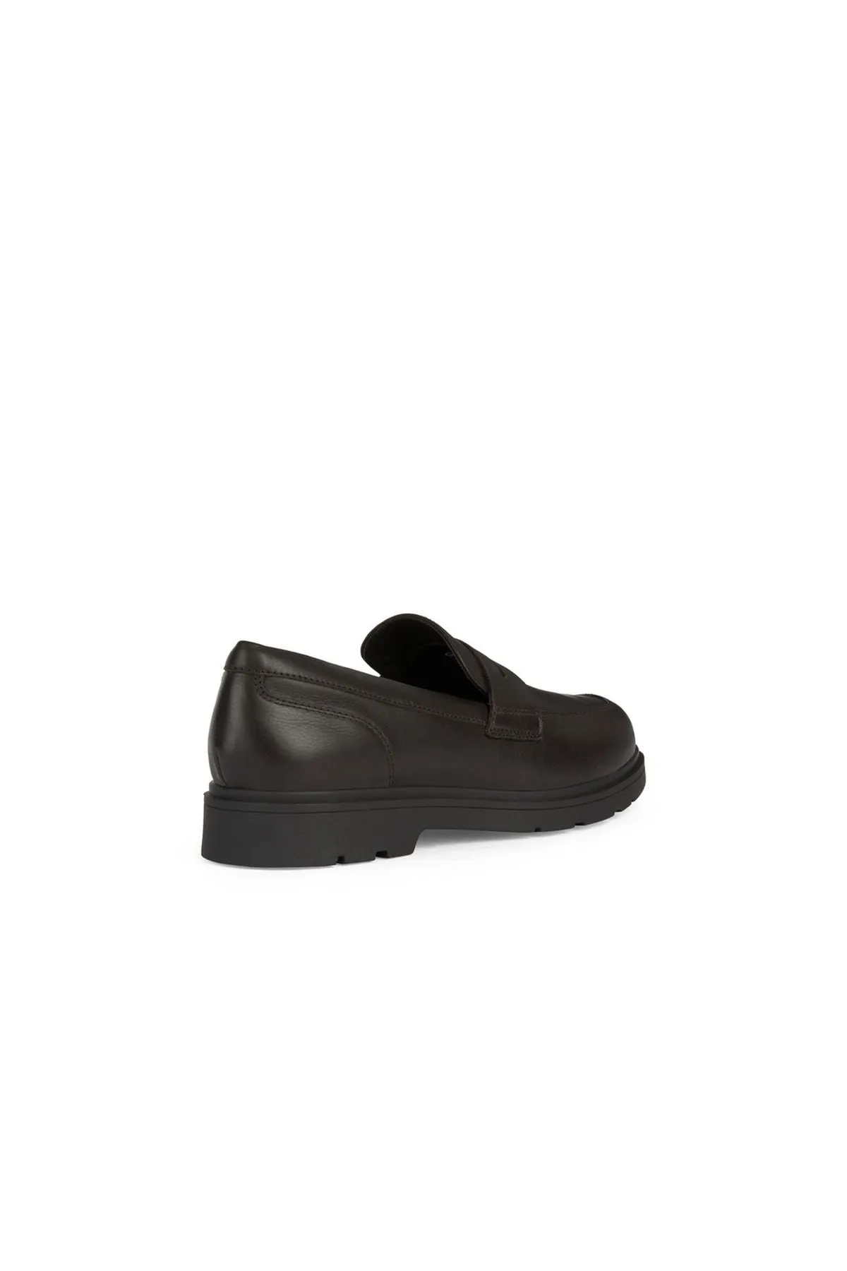 Geox Erkek Kahverengi Spherica Ec1 Deri Maskülen Loafer