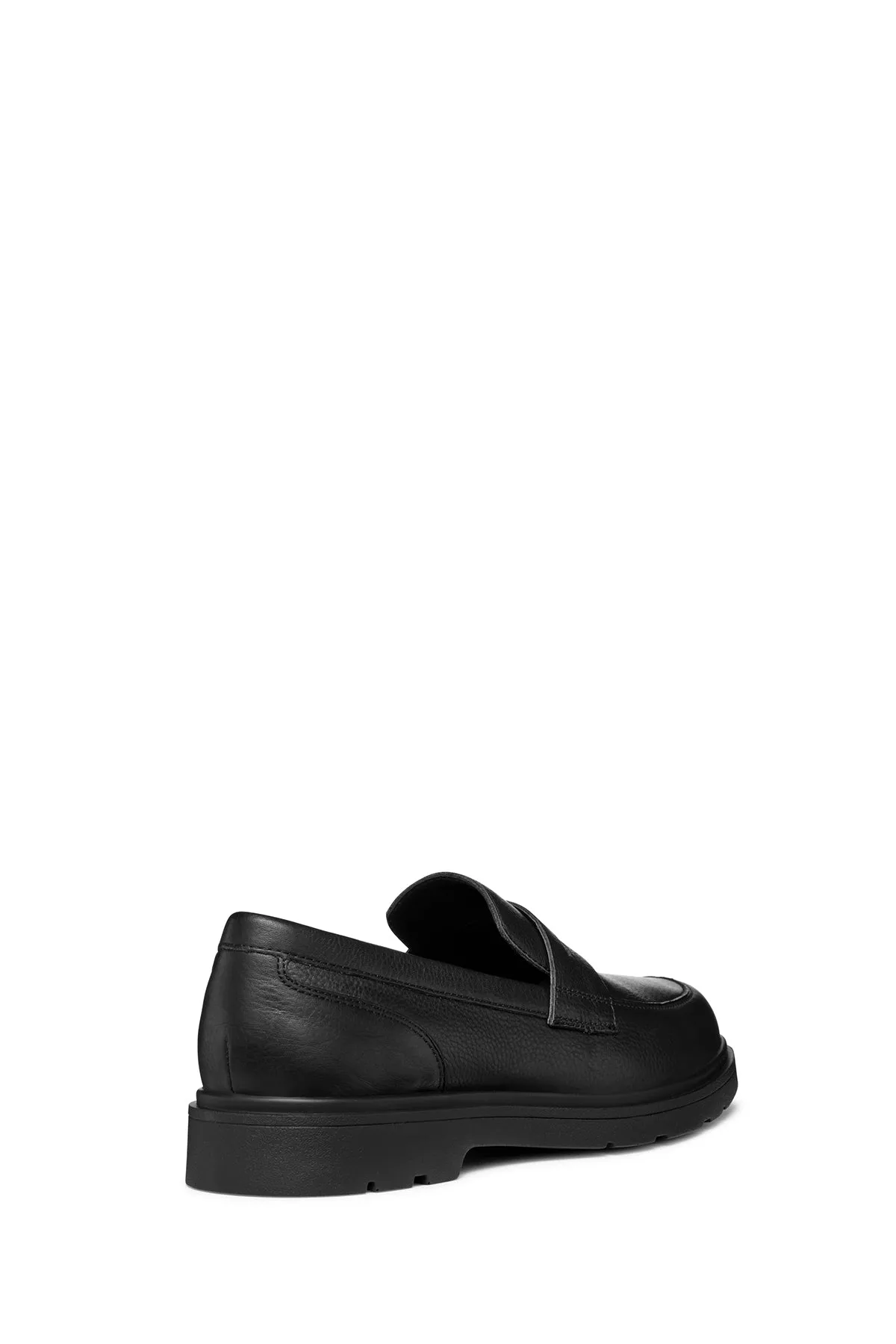 Geox Erkek Siyah Spherica Ec1 Deri Casual Loafer