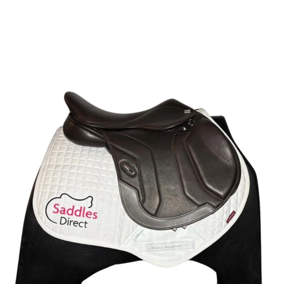 GFS Premier Jump Semi Flat Seat Brown 17” ADJ