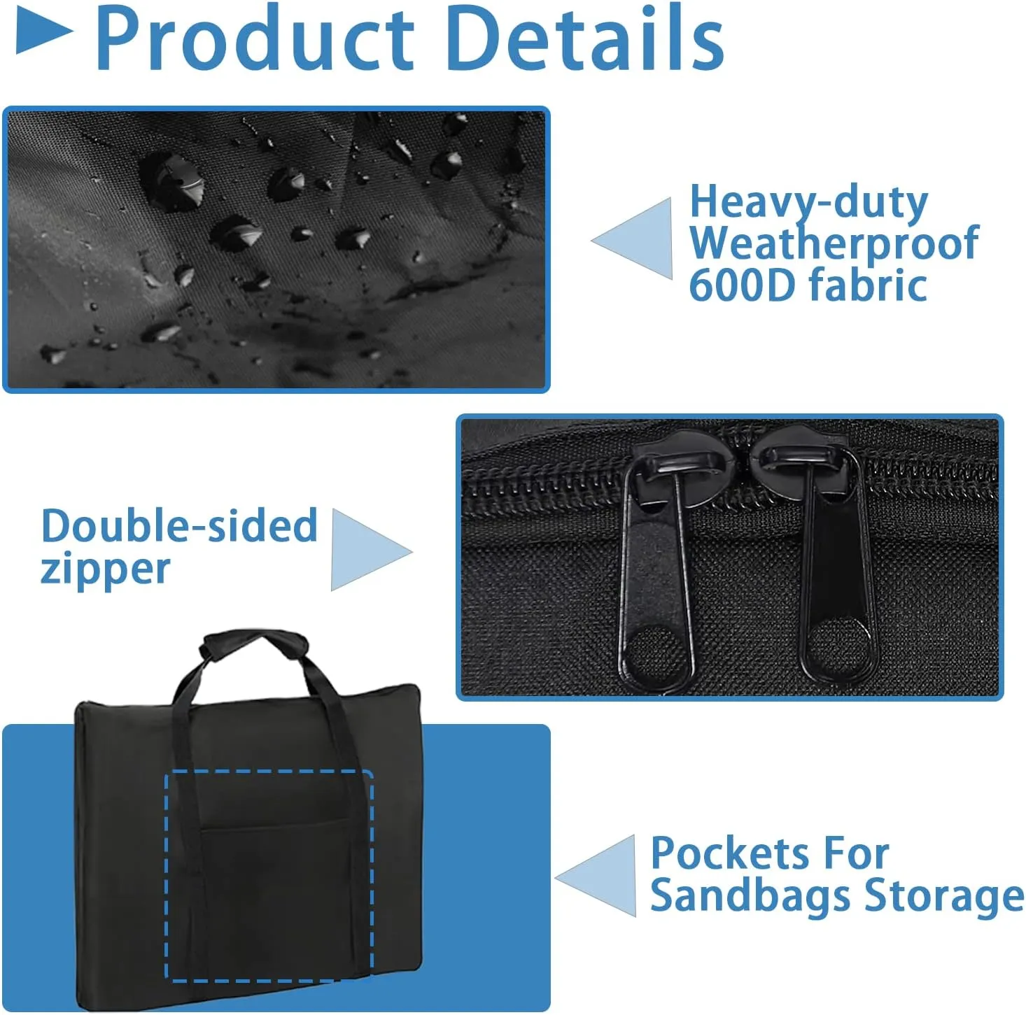 Griddle Carry Bag for Camp Chef Griddle SG30,SG14,FG20,MSG20 Models,600D Waterproof Dustproof Griddle Accessories Storage Bag for Camp Chef