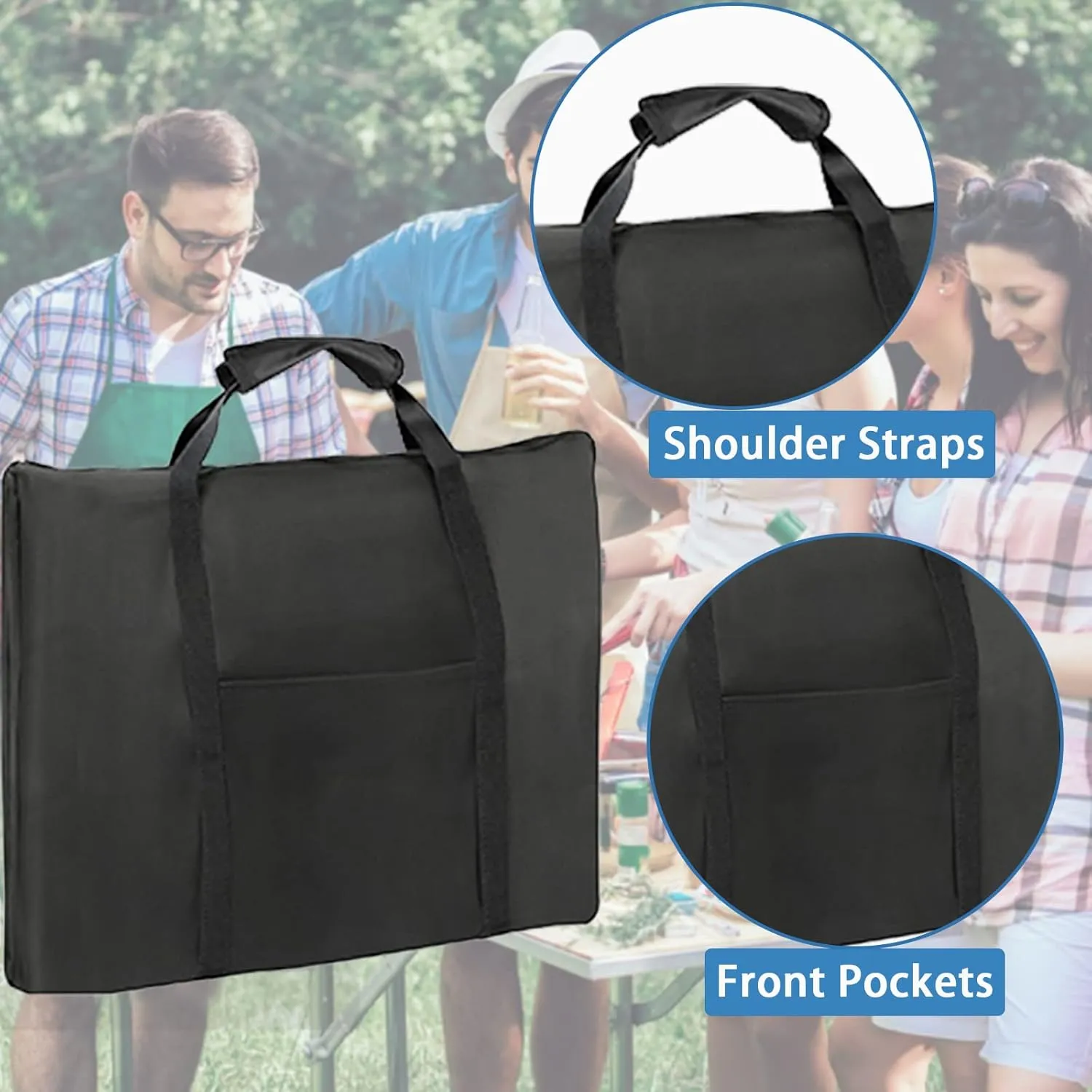 Griddle Carry Bag for Camp Chef Griddle SG30,SG14,FG20,MSG20 Models,600D Waterproof Dustproof Griddle Accessories Storage Bag for Camp Chef