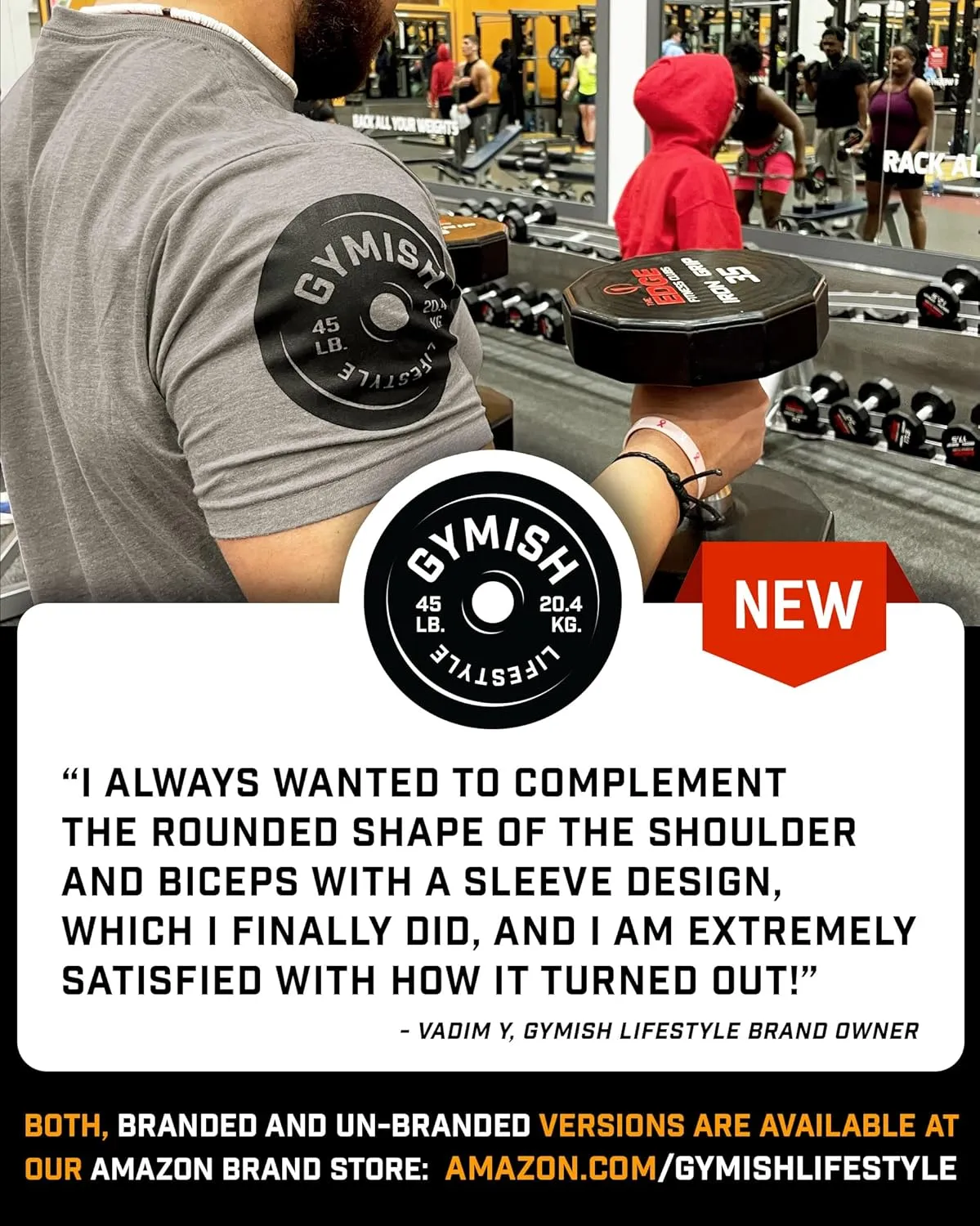 Gymish Lifestyle 2 More Workout Shirts for Men, Motivational T-Shirt for Gym