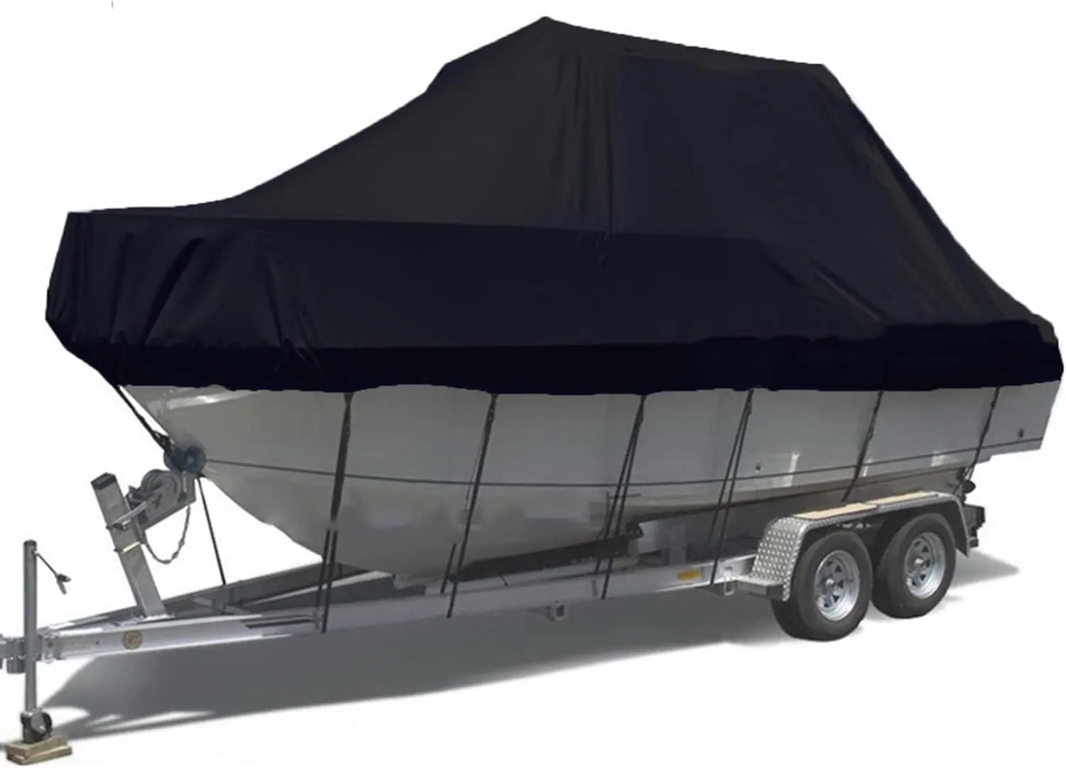 Heavy Boat Cover, 420d Dust-Proof Anti-Uv Thick Oxford Cloth Towable Boat Cover Used for Winter Outdoor Protection Color Can Be Customized