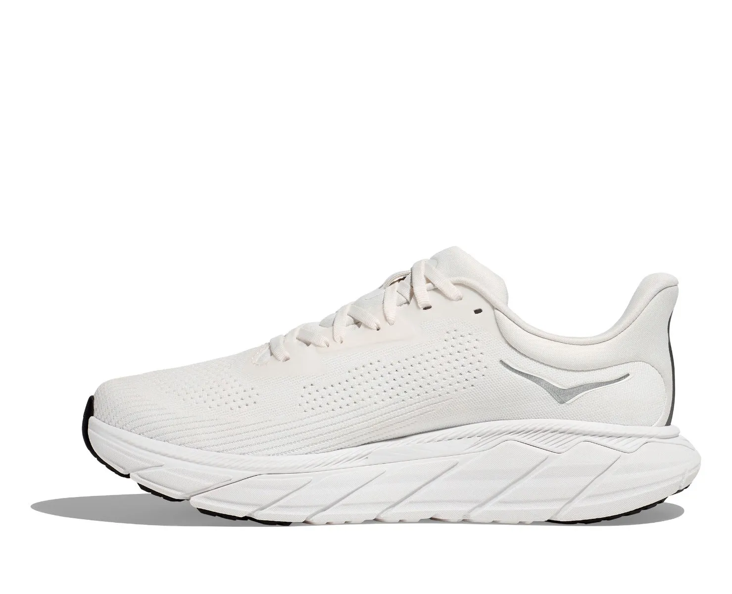 Hoka Blanc De Blanc/Steel Wool Arahi 7 Men's Wide Width Running Shoes 1147870-BDBSW