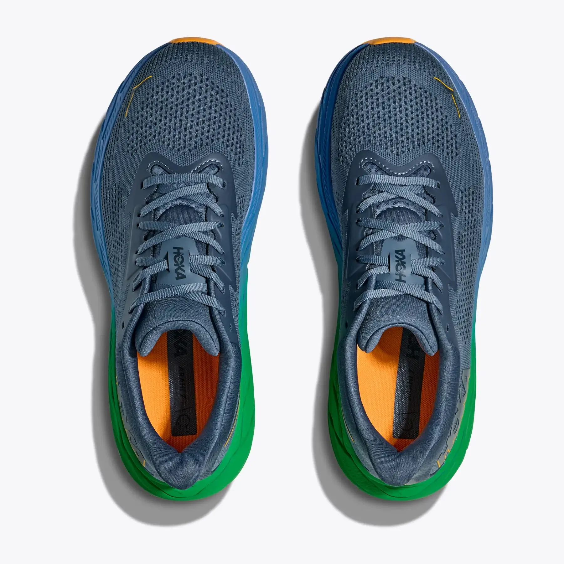 Hoka Men's Arahi 7 Wide Fit Running Shoes Thunder Cloud / Stormy Skies
