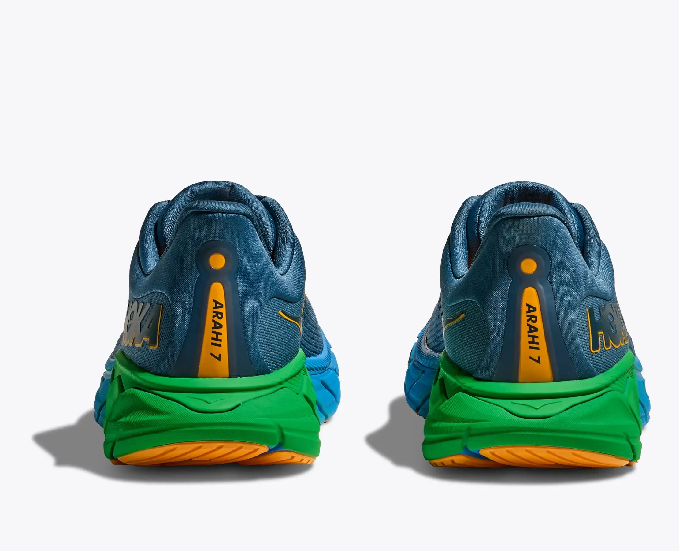 Hoka Men's Arahi 7 Wide Fit Running Shoes Thunder Cloud / Stormy Skies