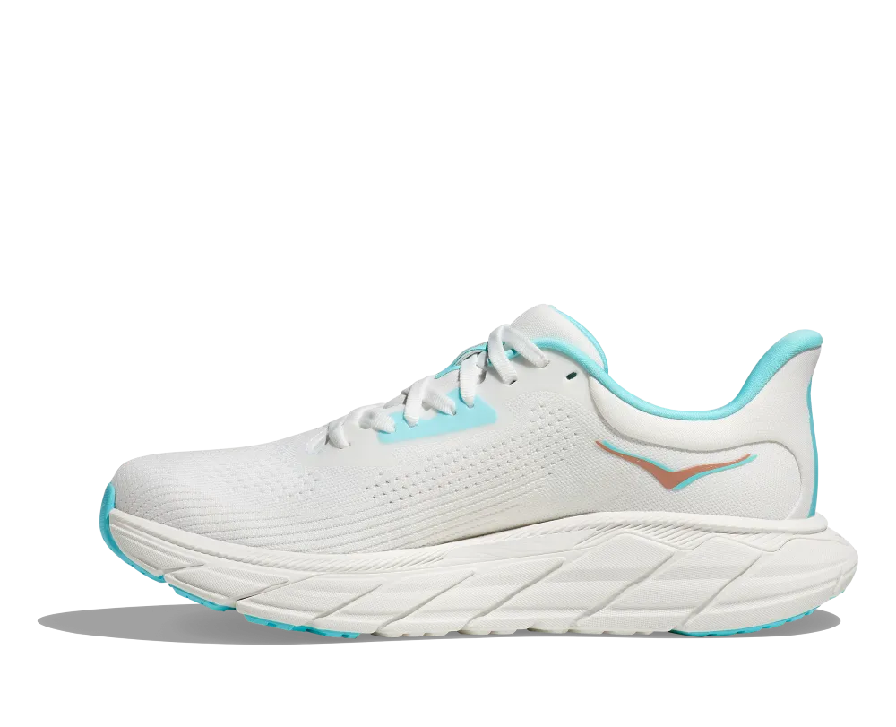 'Hoka' Women's Arahi 7 - Frost /  Rose Gold (Wide)