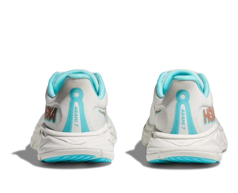 'Hoka' Women's Arahi 7 - Frost /  Rose Gold (Wide)