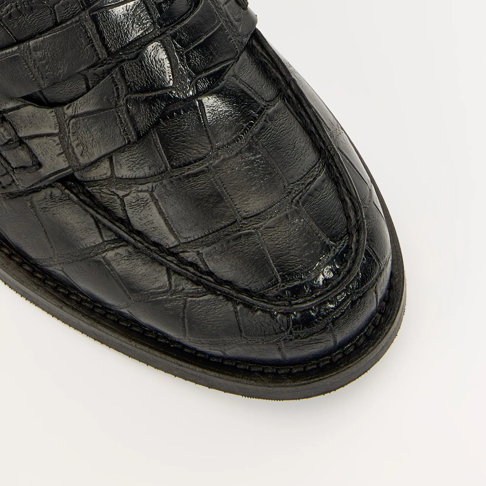 HOMER-TR Kadın Siyah Loafer