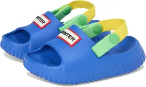 Hunter Dayan(Toddler/Little Kid) Flat Sandal, Medium Blue, 6 US Unisex