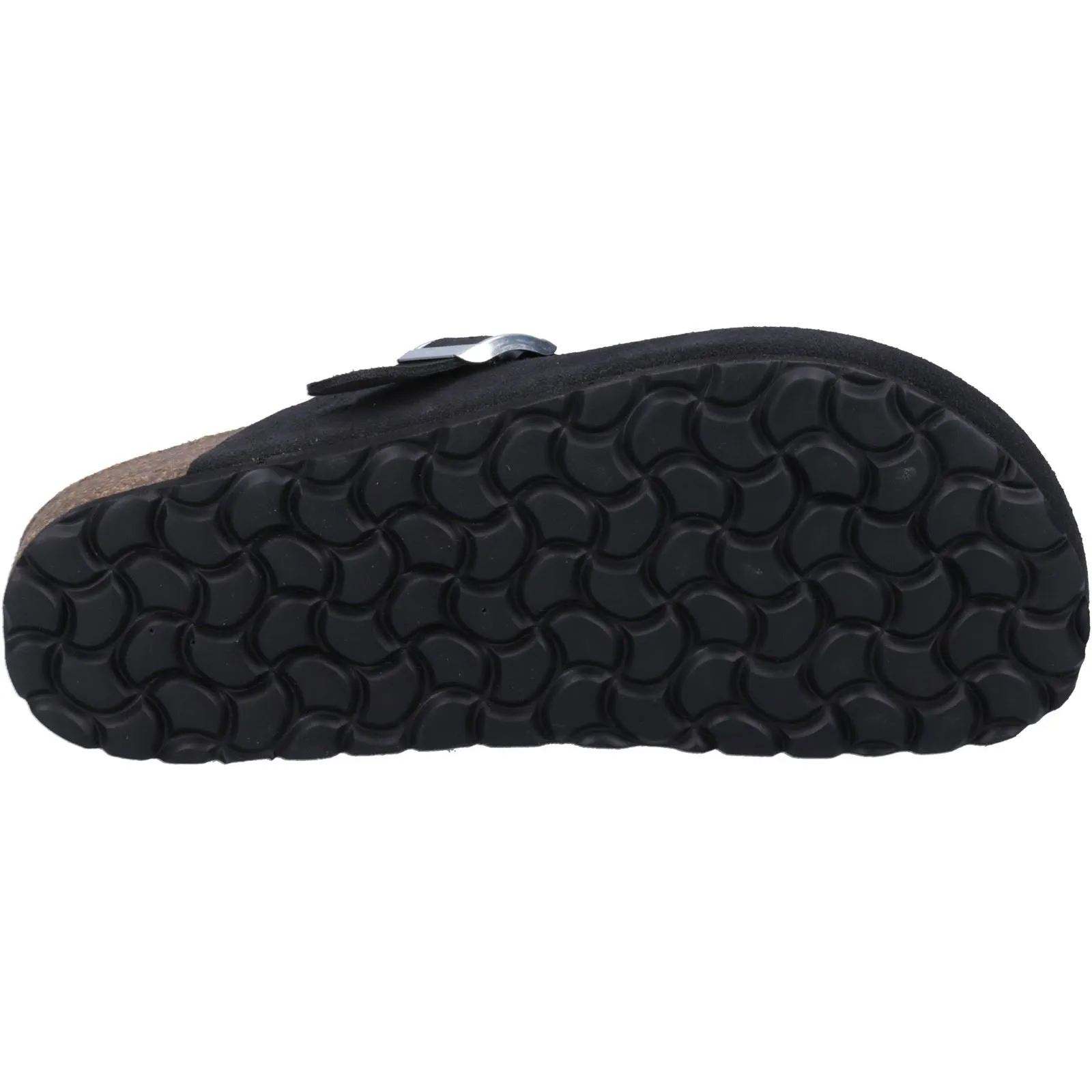 Hush Puppies Bailey Suede Women's Black Mules