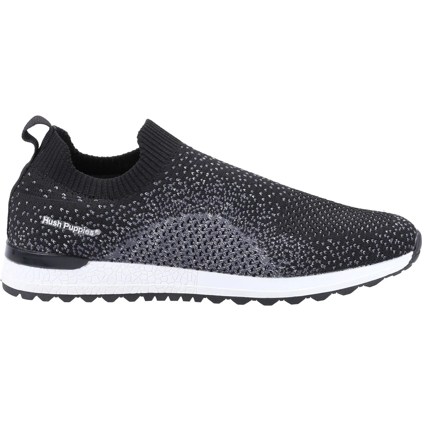 Hush Puppies Women's Ennis Trainer in Black
