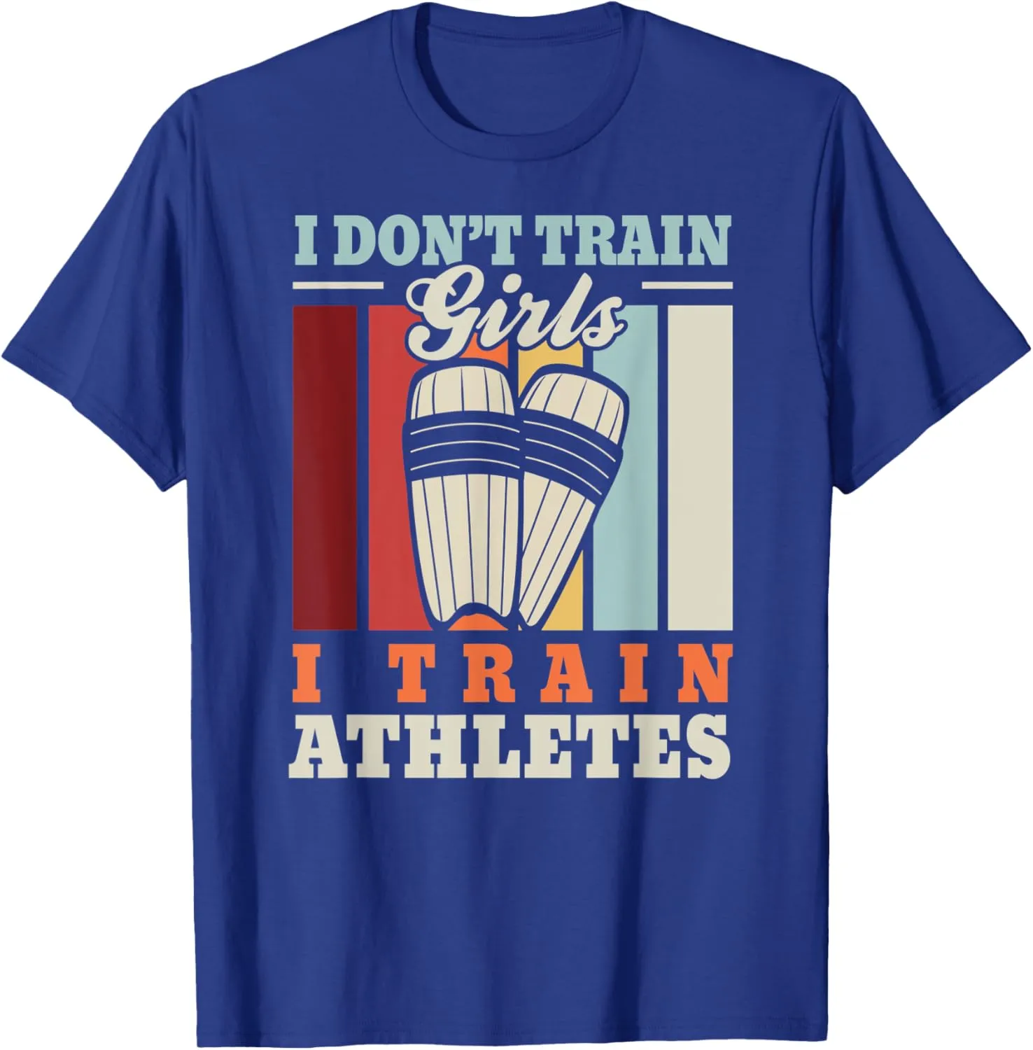 I train athletes – Cricket trainer cricketer cricket coach T-Shirt