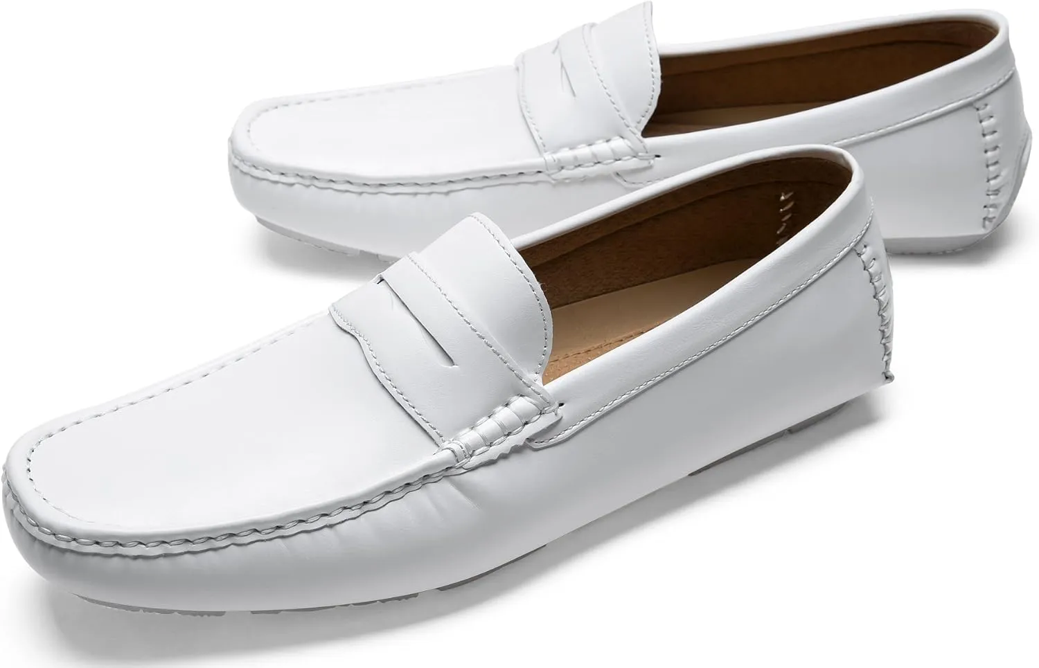 Jousen Men's Loafers Casual Slip On Shoes Soft Penny Loafers for Men Lightweight Driving Boat Shoes