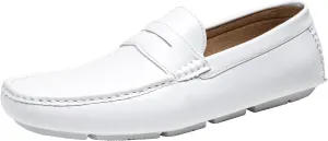 Jousen Men's Loafers Casual Slip On Shoes Soft Penny Loafers for Men Lightweight Driving Boat Shoes