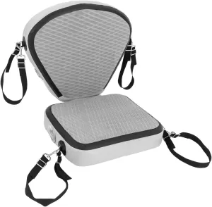 Kayak Seats, Thicken Seat Cushion for Kayak, Padded Kayak Seat, Canoe Seats with Back Support Humanized Design, Kayak Seat Cushion, Universal Seat for Kayaking, Canoeing, Drifting (Grey)