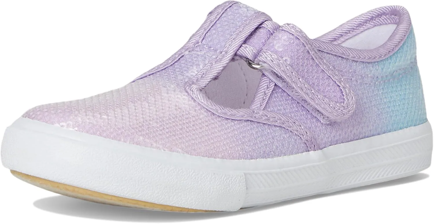 Keds Girl's Daphne Ombre Sequins (Toddler) Mary Jane Flat