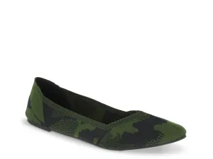 Kerri - Camo Ballet Flat