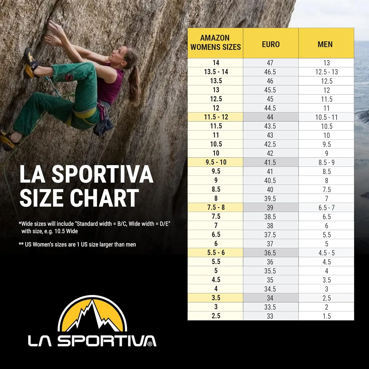La Sportiva Womens Mythos Eco Rock Climbing Shoes