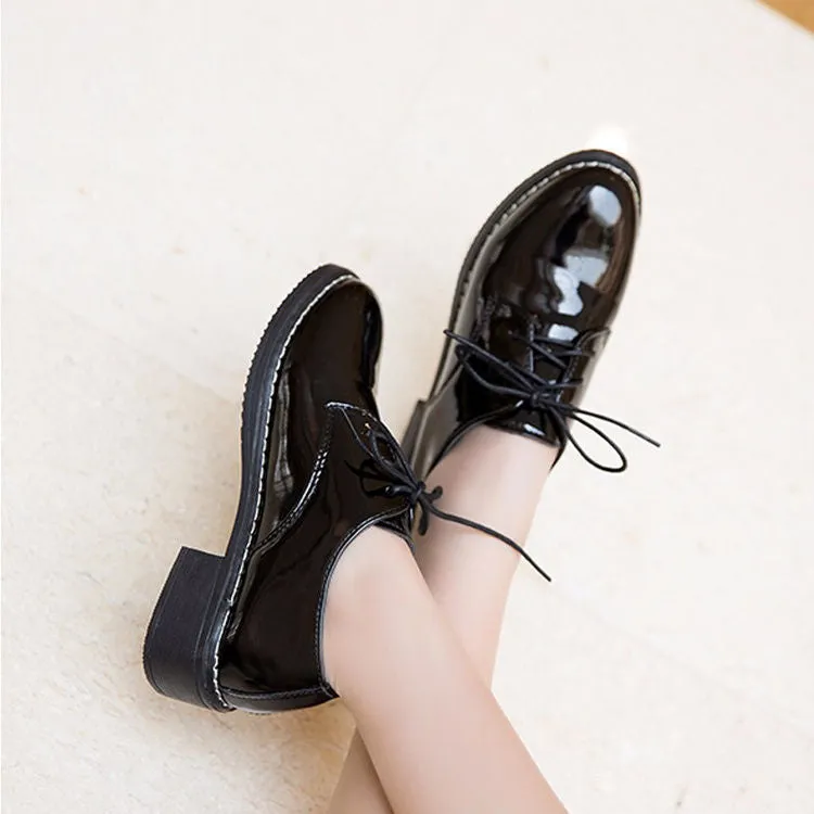 Lace-up Oxford Shoes