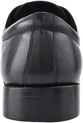 LIBERTYZENO Mens Croco Lizard Print Genuine Leather Adults Slip On & Lace Up Oxford Dress Shoes for Prom Graduation