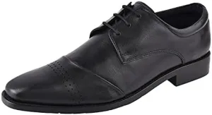 LIBERTYZENO Mens Croco Lizard Print Genuine Leather Adults Slip On & Lace Up Oxford Dress Shoes for Prom Graduation