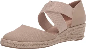 LifeStride Women's Keaton Loafer, Taupe Solid, 10