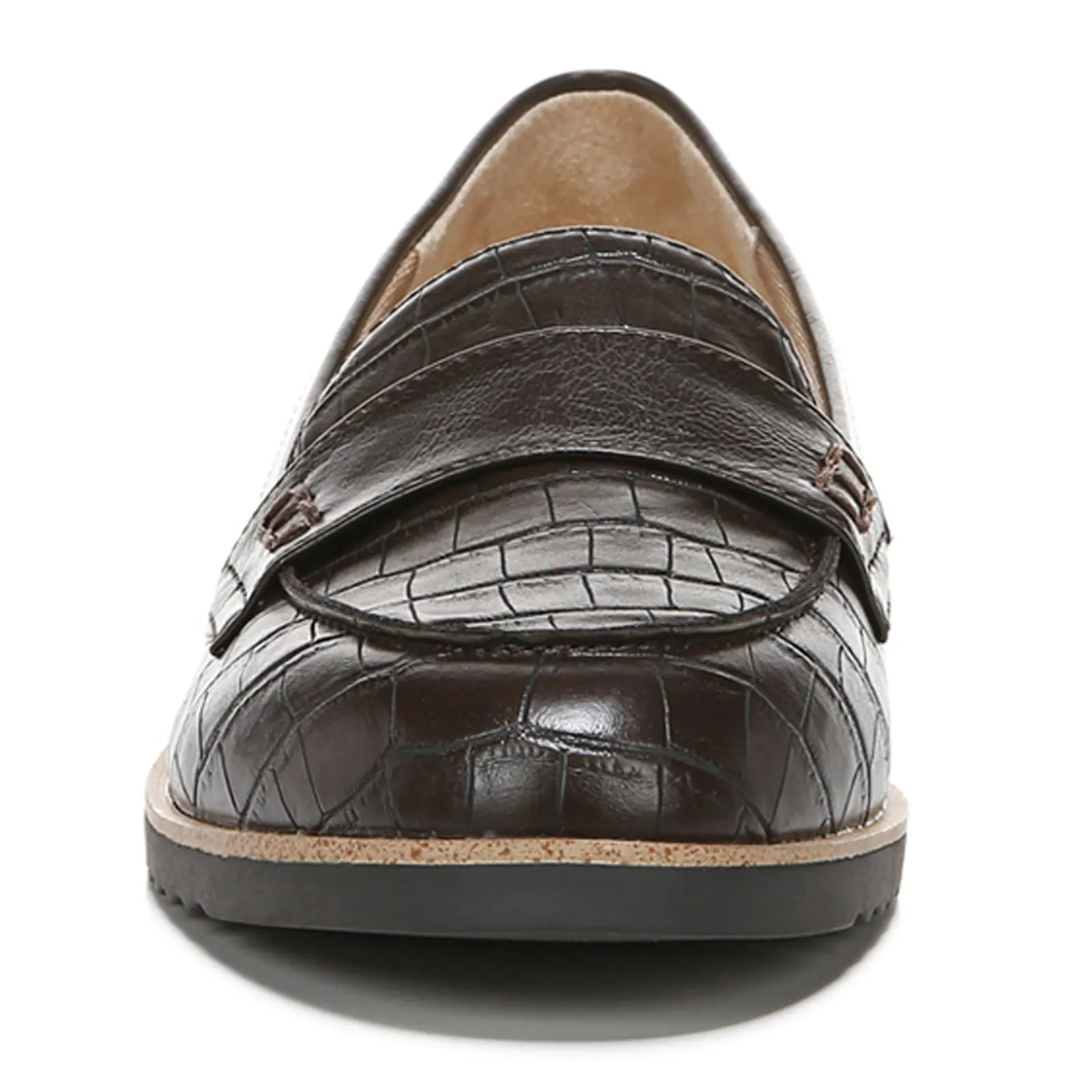 LifeStride Women's, Zee Loafer Brown Croc 6.5 W