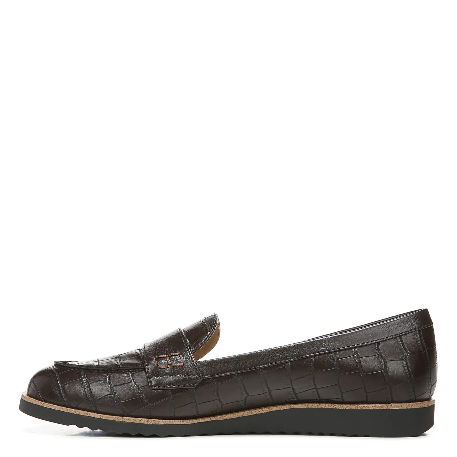 LifeStride Women's, Zee Loafer Brown Croc 6.5 W