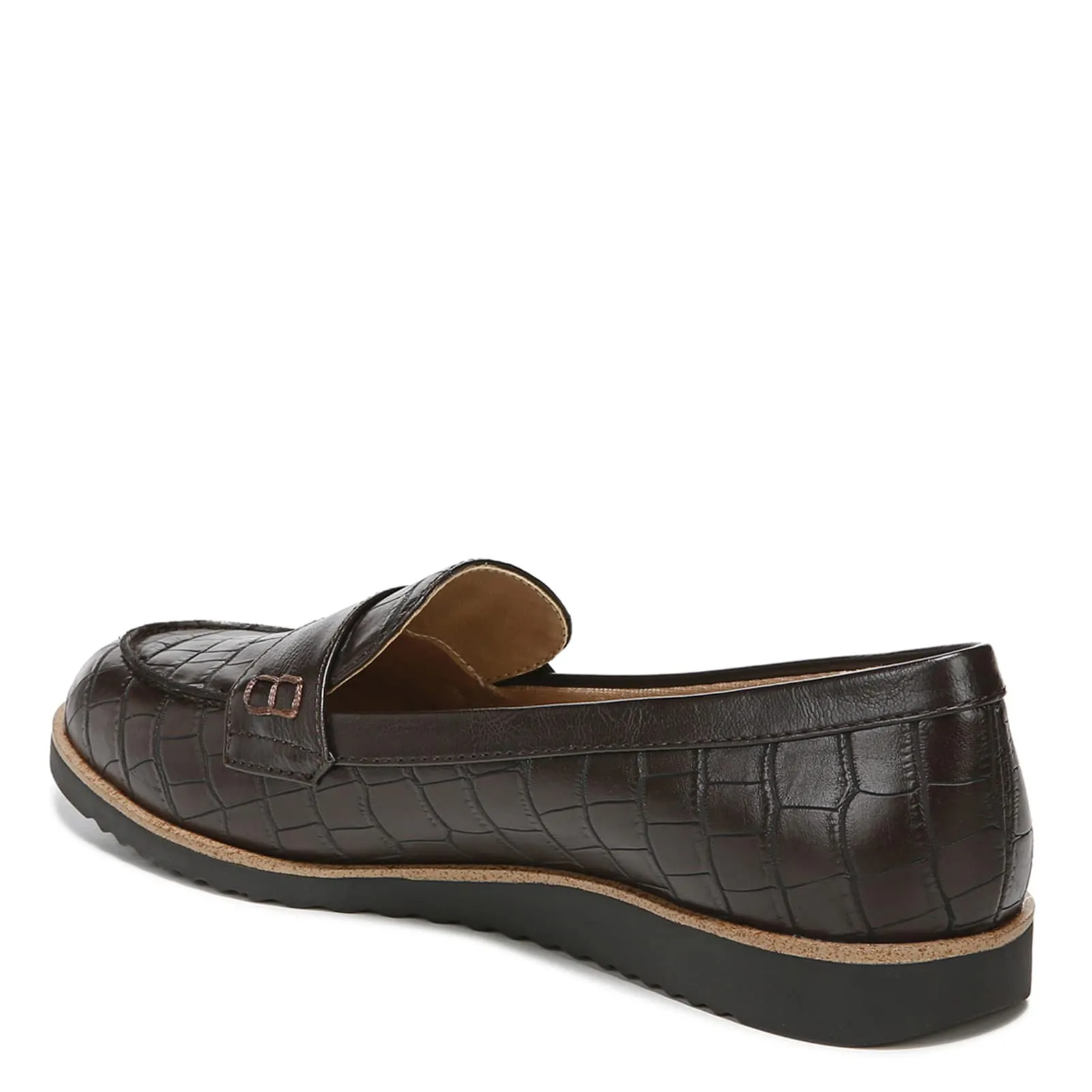 LifeStride Women's, Zee Loafer Brown Croc 6.5 W