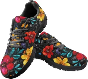Lightweight Sports Shoes Adults Teens Trainer Running Travel Womens Sneaker Walking Low Heel Lace Up Sneakers