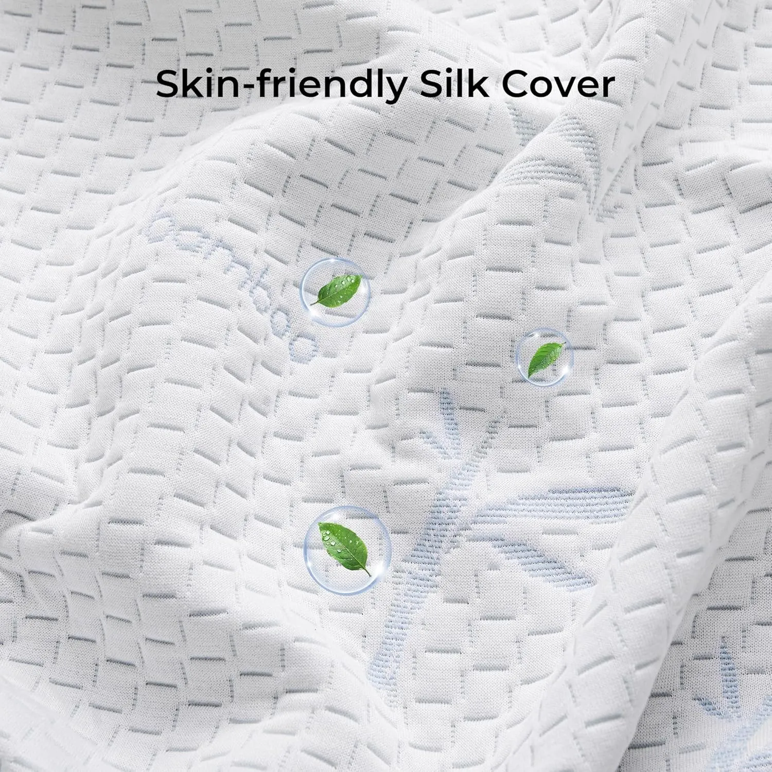LIKIMIO 3 Inch Mattress Topper Twin, Cooling Gel Infused Ventilated Memory Foam Bed Topper, Mattress Pad with Removable Knit Cover, Pressure Relief & Non-Slip, Dorm/Guest, CertiPUR-US Certified