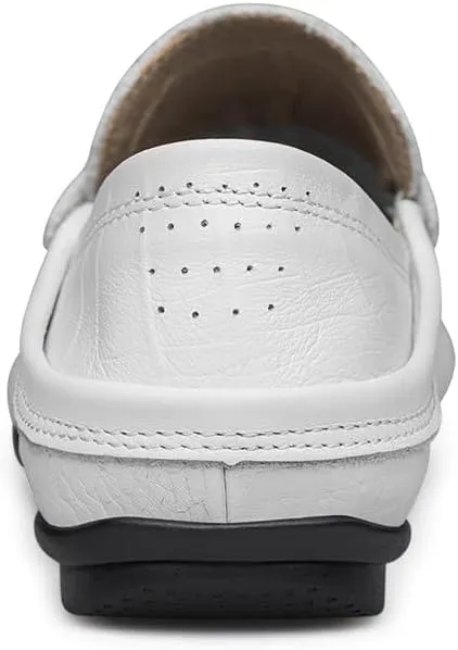 Loafers for Men Round Toe PU Leather Crocodile Print Loafer Shoes Comfortable Lightweight Flat Heel Classic Slip-ons