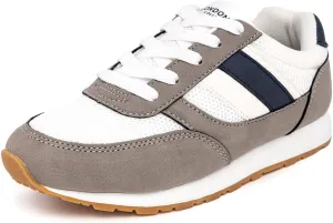 LONDON FOG Kids Boys Kevin Casual Lace-Up Fashion Sneakers Oxford Comfortable Walking Shoe (Big Kid - Little Kid)