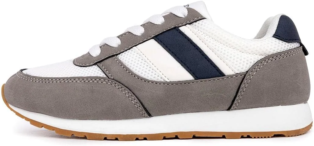 LONDON FOG Kids Boys Kevin Casual Lace-Up Fashion Sneakers Oxford Comfortable Walking Shoe (Big Kid - Little Kid)