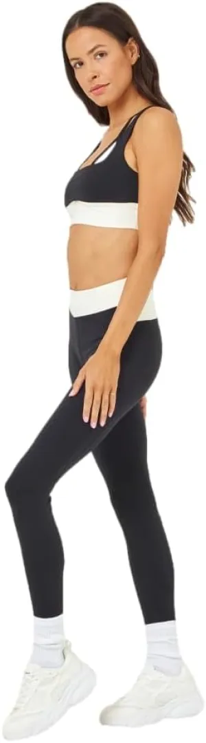 L*Space Full Force Bra for Women, Double Layered for High Impact & Maximum Support, Color-Block Design & Thick Straps