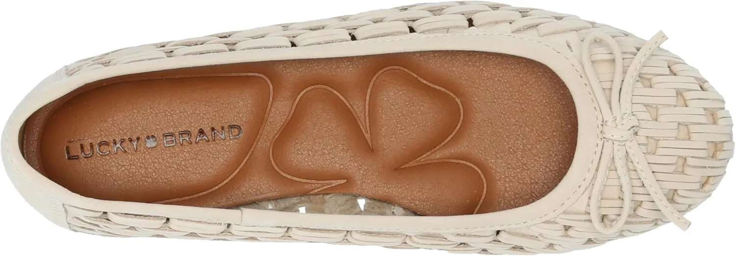 Lucky Brand Women's Mogeni Woven Ballet Flat