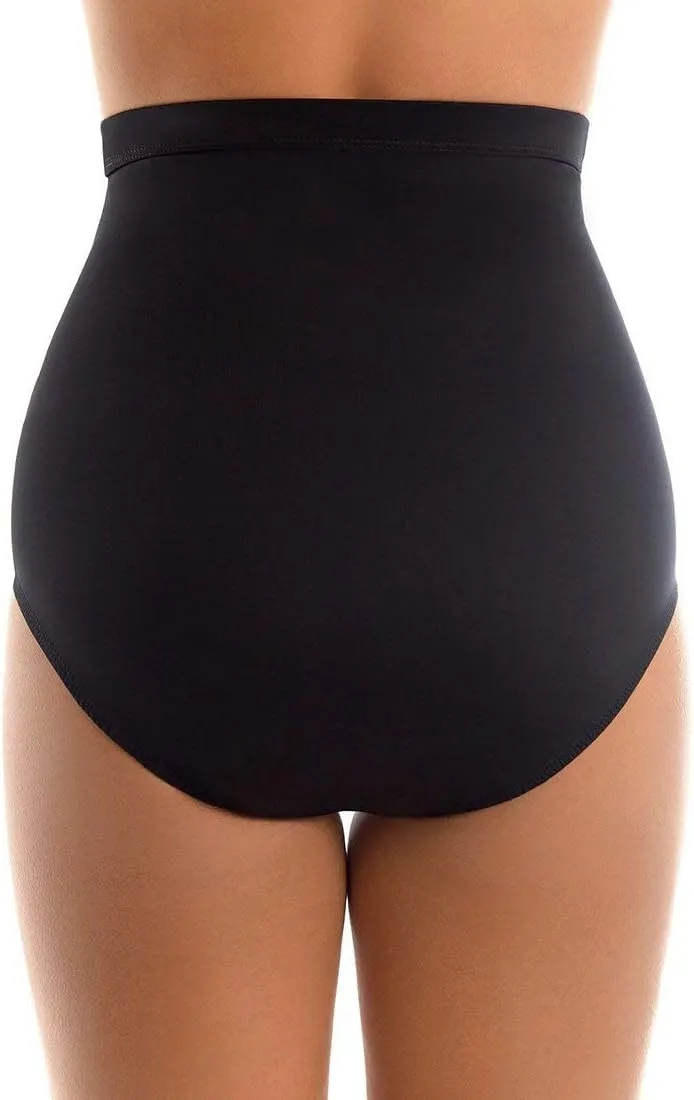MagicSuit Women's Swimwear High Waisted Brief Maximum Coverage Swim Bottom