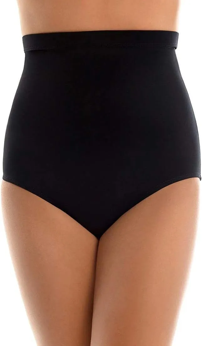 MagicSuit Women's Swimwear High Waisted Brief Maximum Coverage Swim Bottom