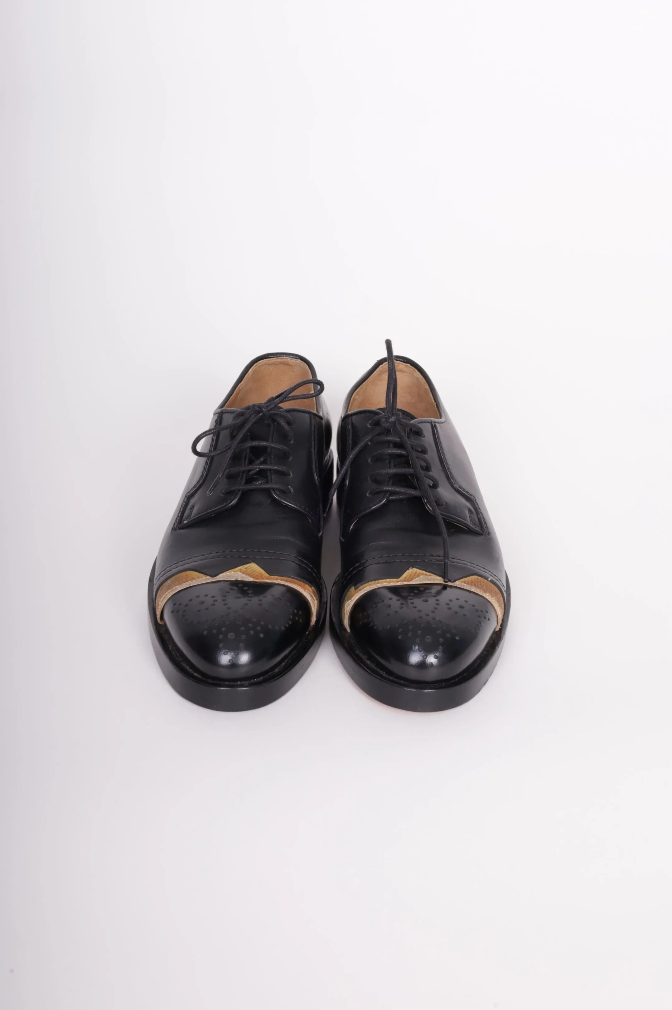 Maison Margiela Womens Black Shoes Size EU 39.5