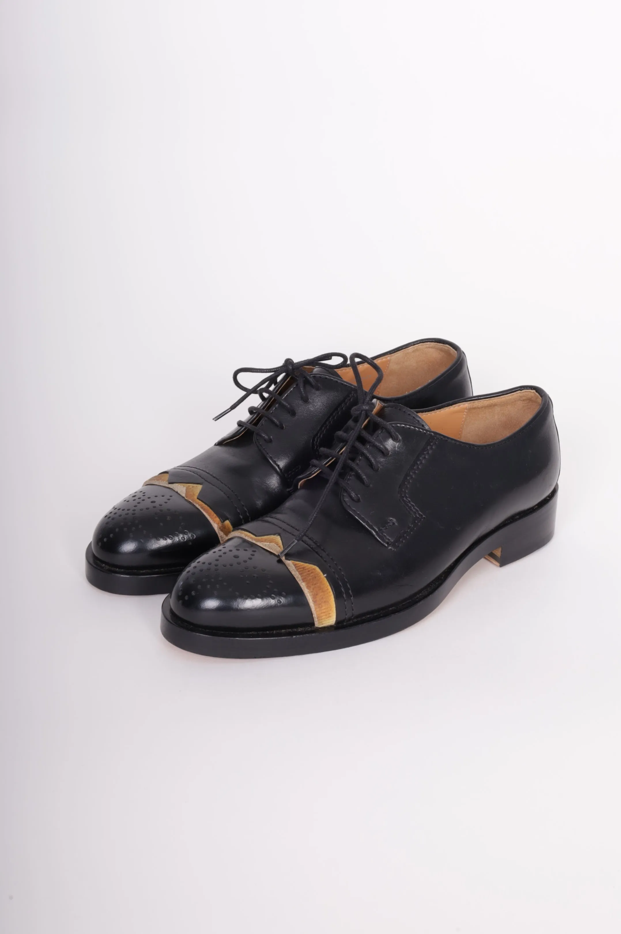 Maison Margiela Womens Black Shoes Size EU 39.5