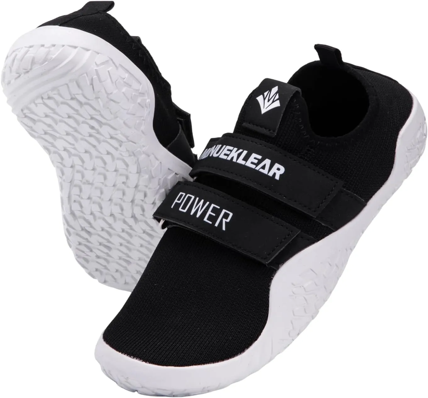 MANUEKLEAR Deadlift Shoes - Weight Lifting Shoes for Men Women - Weightlifting Squat Shoes Fitness Cross-Trainer Barefoot Gym Training Sneakers