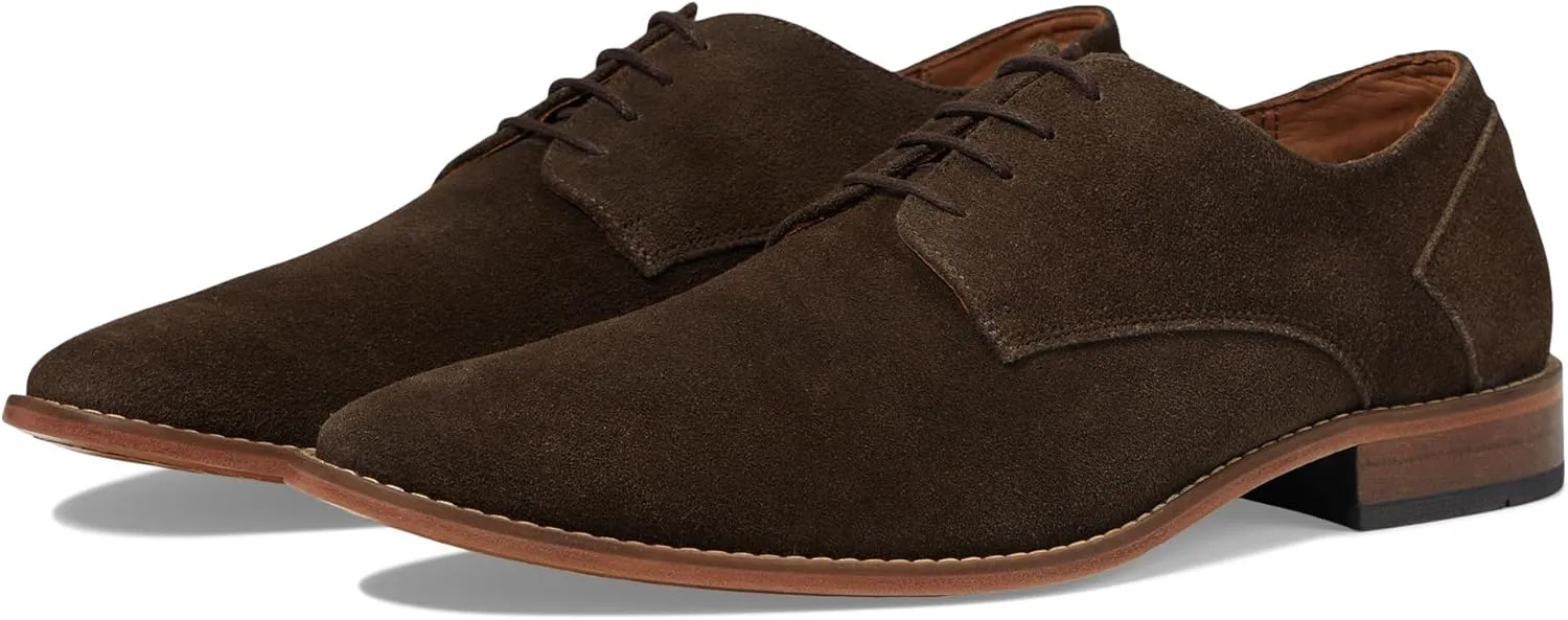 Massimo Matteo Men's Suede Lace-up Oxford Classic