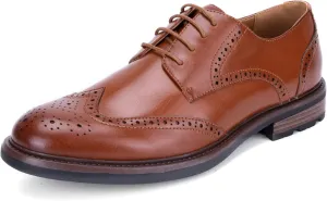 Men Wingtip Oxford Shoes Formal Classic Lace-up Dress Shoes DS20