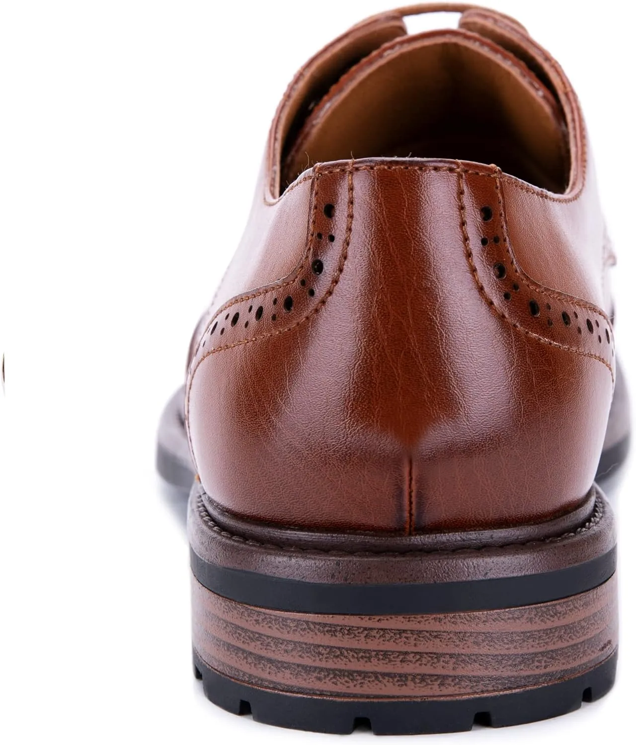 Men Wingtip Oxford Shoes Formal Classic Lace-up Dress Shoes DS20