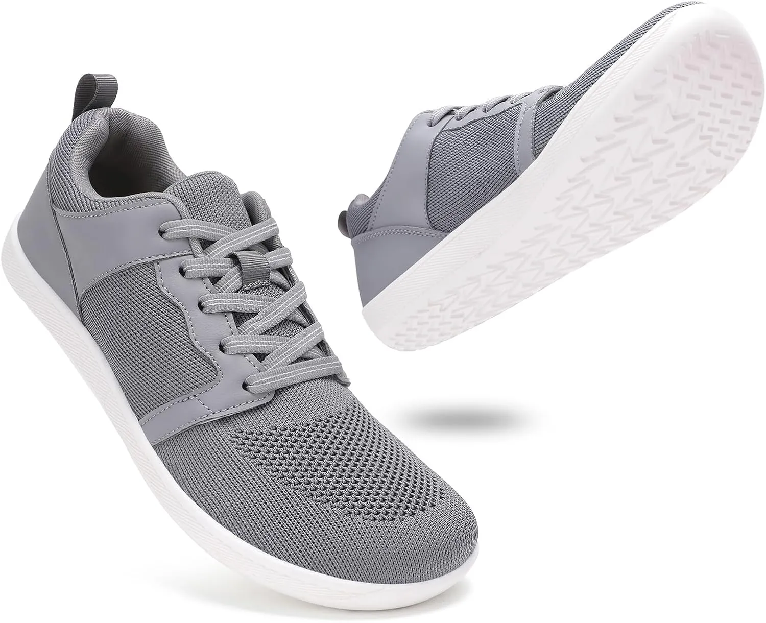 Men's Barefoot Shoes Wide Toe Walking Shoes Minimalist Cross-Trainer Shoes Zero Drop Sole Breathable Trail Running Sneakers